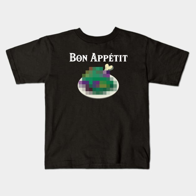 Bon Appetit Dubious Food Of The Wild Kids T-Shirt by inotyler